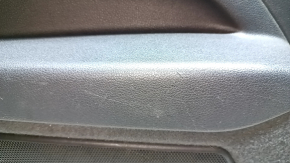 Left arch trim Audi Q7 4L 10-15 for 3 rows, black, scratches