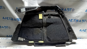 Arch trim left Audi Q5 8R 09-17 black, scratch