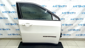 Door assembly front right Jeep Compass 17- keyless, white PW3, Trailhawk
