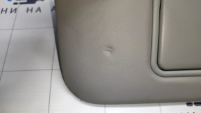 Left visor Acura ILX 13-15 gray, without hook, with backlight, dented