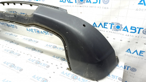 Bare rear bumper lower part Jeep Compass 17 - for parking sensors and towbar, Trailhawk, structure, scratches