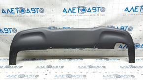 Jeep Compass 17-22 rear bumper lip gray, right exhaust, Trailhawk, scratches, bumps