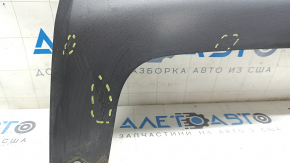 Jeep Compass 17-22 rear bumper lip gray, right exhaust, Trailhawk, scratches, bumps