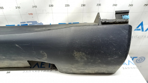 Right threshold Jeep Compass 17 - structure, scratches, broken fastening, dented fastening