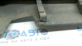 Right threshold Jeep Compass 17 - structure, scratches, broken fastening, dented fastening
