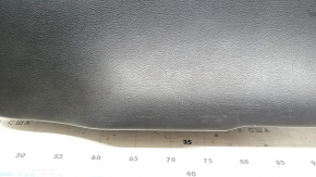 Lower tailgate trim Jeep Compass 17 - black, scratches, crack in fastening, plastic turned white