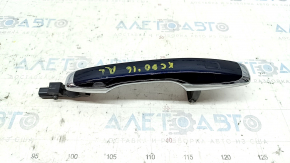 Door handle outer rear left Volvo XC90 16-23 keyless with illumination, chrome
