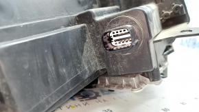 Headlight front left complete Jeep Compass 17-21 xenon+led, with mount, broken mount, sand