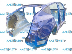 Quarter wing rear right Tesla Model Y 20- blue PPSB, dent, on the body