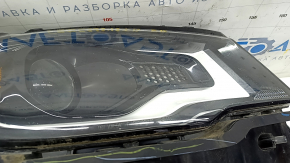 Headlight front right complete Jeep Compass 17-21 xenon+led, with mount, sand