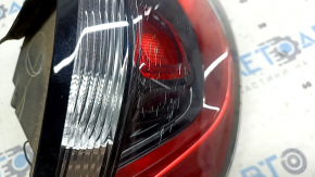 Light outer wing left Jeep Compass 17-18 halogen, cracks on glass
