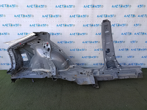 Quarter wing rear left Toyota Prius 50 16- silver, on the body, dented