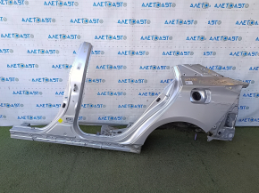 Quarter wing rear left Toyota Prius 50 16- silver, on the body, dented