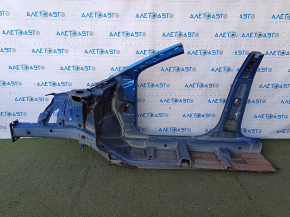 Front right quarter Hyundai Elantra AD 17-18 on the body, blue