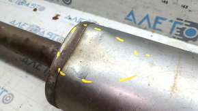 Exhaust line middle part Honda CRV 15-16 2.4 is dented