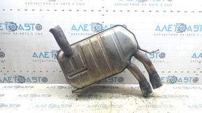 Muffler rear part with barrel VW Tiguan 09-17 AWD sawed off