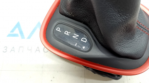 Jeep Compass Shifter Cover 17-21 Red Stitching & Bezel, Trailhawk, Scratches