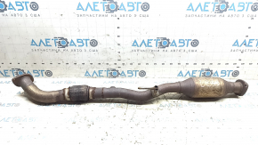 Intake pipe with catalytic converter Toyota Camry v40 2.4 replaceable corrugation, torn corrugation