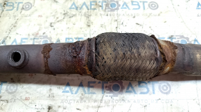 Intake pipe with catalytic converter Toyota Camry v40 2.4 replaceable corrugation, torn corrugation