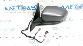 Side mirror left Jeep Compass 17- 5+4 pins, BSM, heated, turn signal, gray, Trailhawk, sand