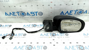 Side mirror right Jeep Compass 17- 5+4 pins, BSM, turn signal, heated, gray, Trailhawk, sand