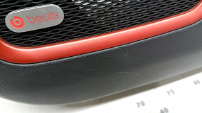 Door trim card front right Jeep Compass 17-21 leather black with red stitching, Trailhawk, beats, scratches