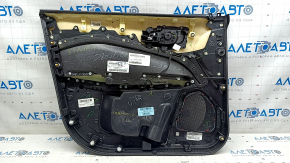 Door trim card front right Jeep Compass 17-21 leather black with red stitching, Trailhawk, beats, scratches