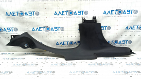 Door sill trim rear left Jeep Compass 17 - black, scratches