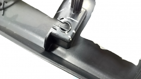 Lower tailgate trim Jeep Compass 17 - black, scratches, crack in fastening, plastic turned white