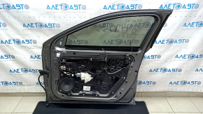 Door assembly front right Infiniti QX30 17- graphite KAD, keyless, with speaker