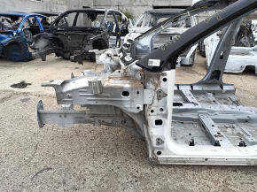 Quarter front left Jeep Compass 17- on the body, white PW3