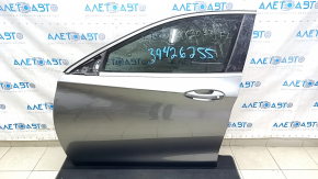 Door assembly front left Infiniti QX30 17- graphite KAD, keyless, with speaker, scratches on molding, bumps