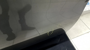 Door assembly front left Infiniti QX30 17- graphite KAD, keyless, with speaker, scratches on molding, bumps