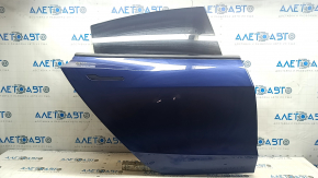 Door assembly rear right Tesla Model 3 21- blue PPSB, rubbed