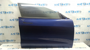 Door assembly front right Tesla Model 3 21- blue PPSB, triplex glass