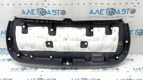 Lower trim of the trunk door Kia Niro 23 - black, worn, whitened plastic