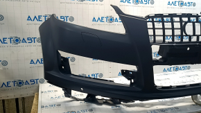 Bare front bumper Audi Q7 4L 10-15 for parking sensors and washer