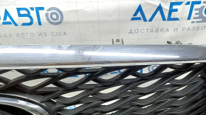Radiator grill grill Infiniti QX30 17- with emblem, chrome, broken mount, sand