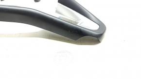 Steering wheel cover Infiniti QX30 17 - black matte, chrome, paint peeled off