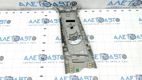 Center pillar trim upper belt right Kia Niro 23- gray