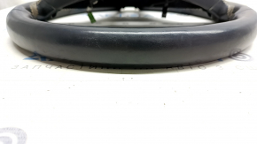 Naked steering wheel Infiniti QX30 17- leather black, white stitching, no frame, scratches