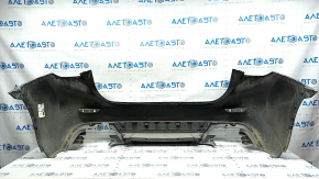 Bare rear bumper Infiniti QX30 17- base without parking sensors, graphite, scratches