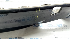 Infiniti QX30 17 rear bumper lip - gloss black, pressed