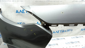 Bare front bumper Infiniti QX30 17- FWD without parking sensors, graphite, scratches, chips, made