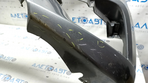 Bare front bumper Infiniti QX30 17- FWD without parking sensors, graphite, scratches, chips, made