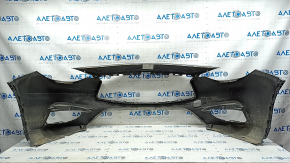 Bare front bumper Infiniti QX30 17- FWD without parking sensors, graphite, scratches, chips, made