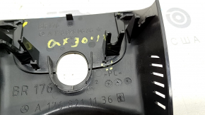 Interior mirror cover Infiniti QX30 17- black, broken fasteners