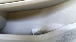 Door trim card front left Ford C-max MK2 13-18 beige with beige insert plastic, armrest beige leather, scratches, for cleaning