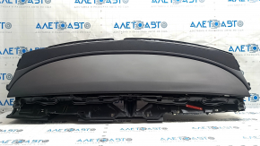 Torpedo front panel with AIRBAG Tesla Model 3 18- leather black, with speaker cover, with air ducts
