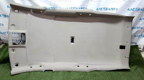 Headlining Nissan Rogue 14-16 gray without sunroof, dented, needs cleaning, cracks, torn